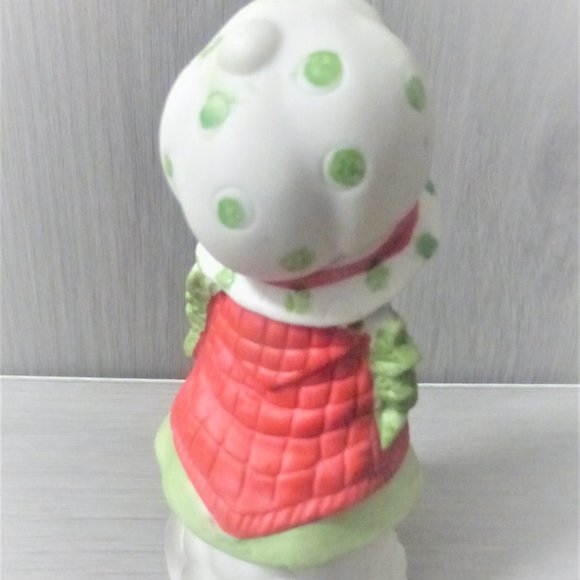 BX55 Sugarplum Holiday SCENTED AIR FRESHENER 5" Bisque Porcelain Doll Handcrafte - Picture 8 of 11